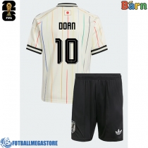 Fotballdrakt Barn Japan Ritsu Doan #10 Bortedraktsett VM 2026 Kortermet (+ Korte bukser)